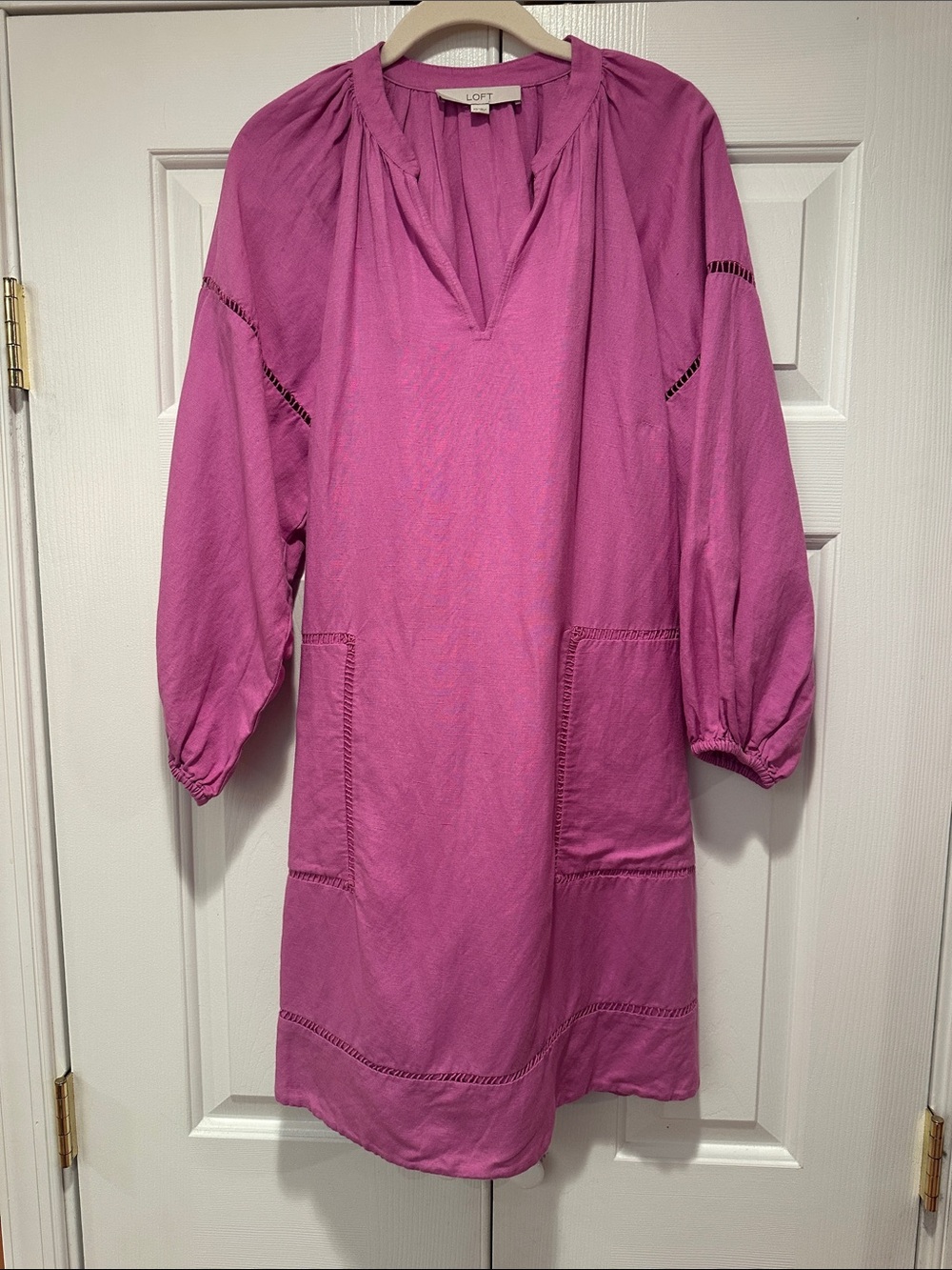 LOFT Peasant Dress size XS- with pockets!